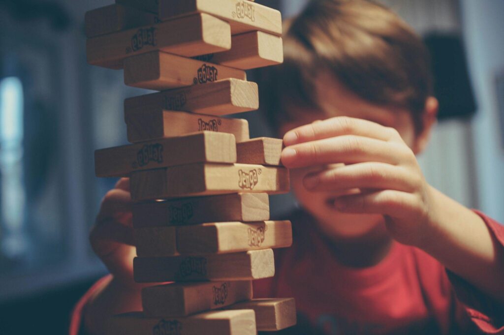Jenga-like game